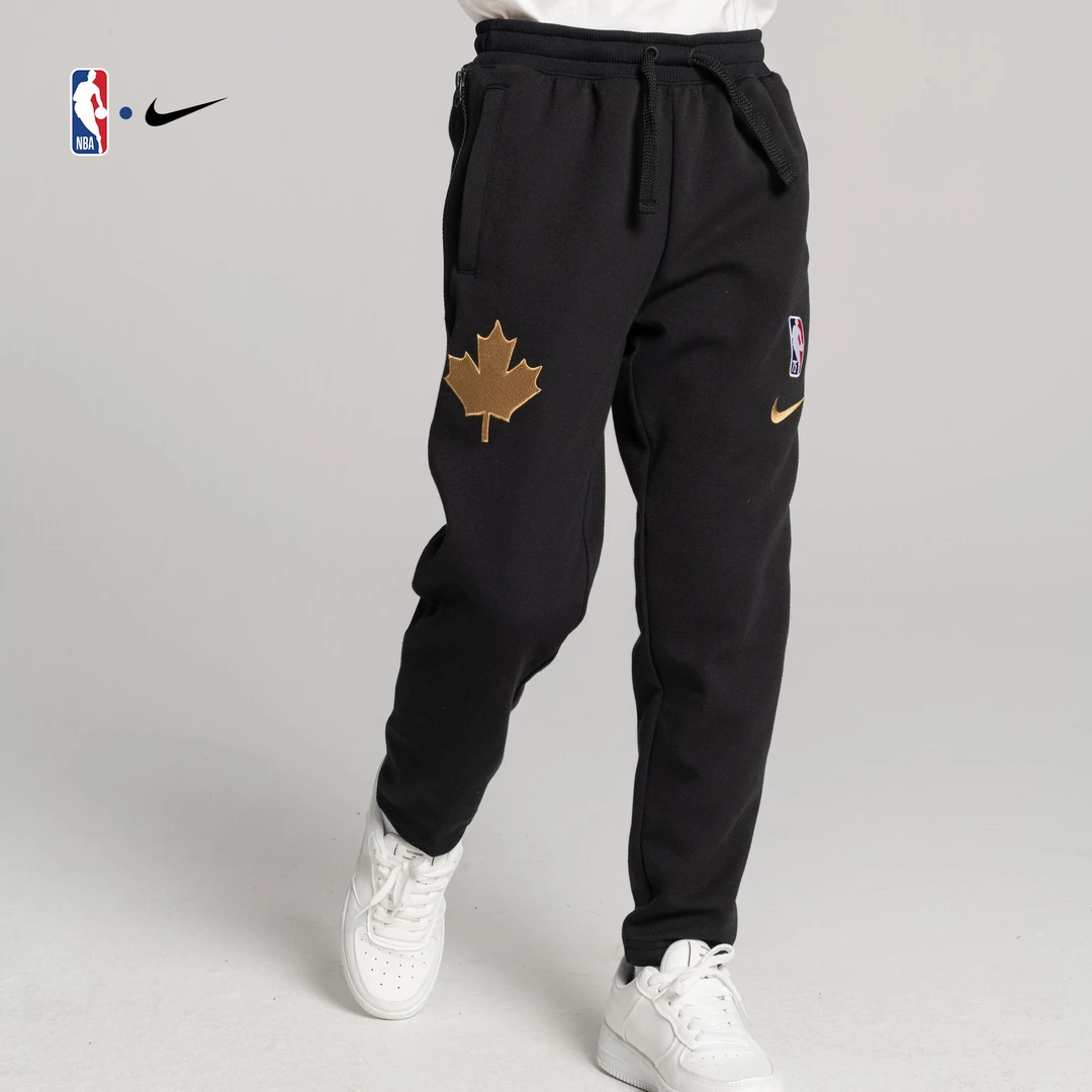 NBANike-Kids 猛龙队  SHOWTIME 大童长裤 运动裤休闲裤保暖儿童