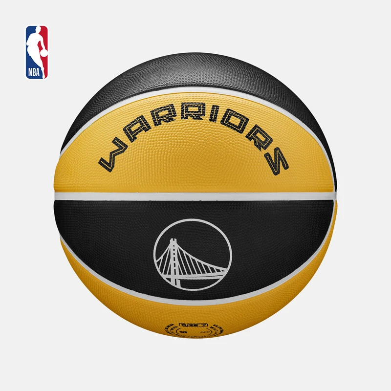 NBA-Wilson勇士队一球一城 城市系列收藏款篮球橡胶7号球室外场地