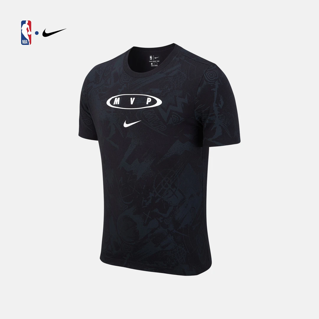 NIKE耐克NBA官方Select Series MVP男子宽松圆领T恤夏季运动短袖