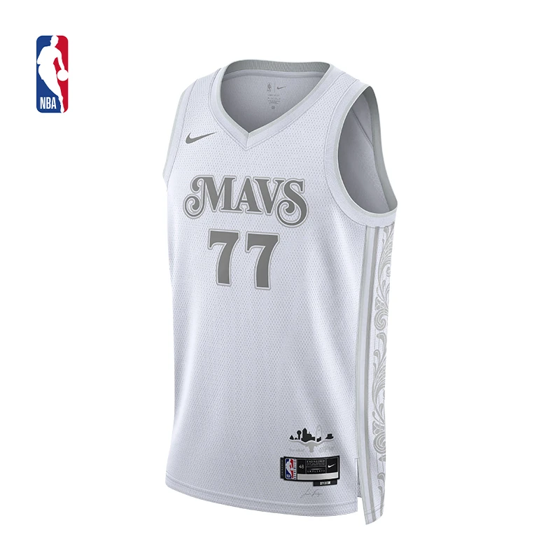 NIKE耐克NBA官方City Edition独行侠卢卡东契奇drifit速干球衣