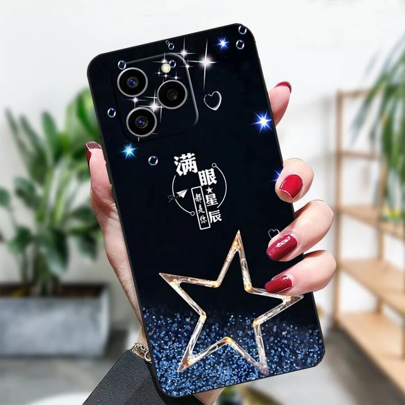 华为荣耀60SE手机壳GIA-AN00保护套硅胶磨砂防摔网红女款软壳