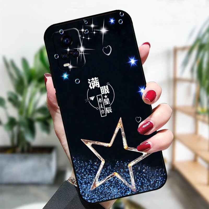 适用于vivo S7手机壳V2020A保护套硅胶磨砂防摔软套男女外壳创意