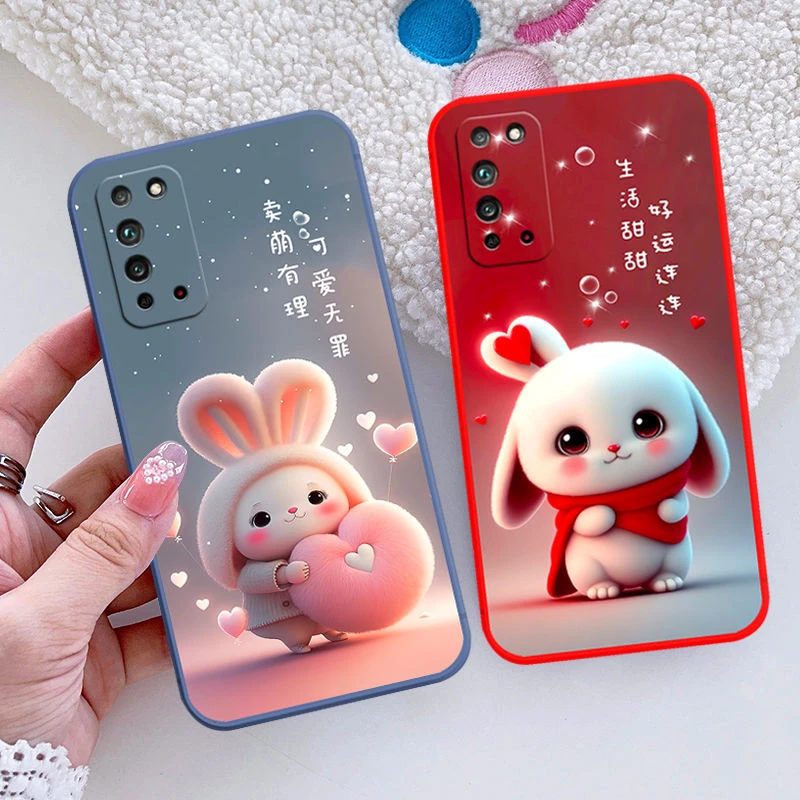 适用于华为荣耀X10手机壳TEL-AN00硅胶磨砂网红保护套防摔女款