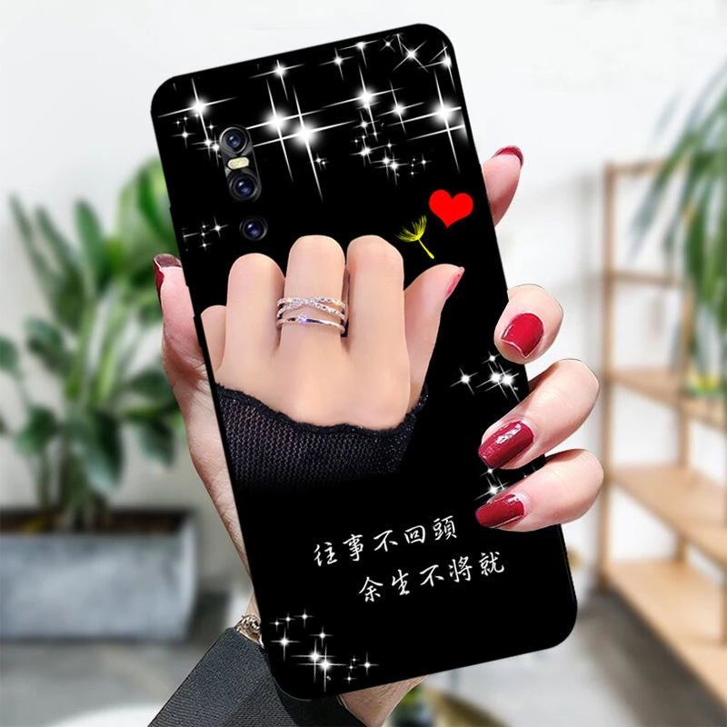 适用于vivo X27手机壳V1829A保护套硅胶磨砂防摔软套网红女款创意