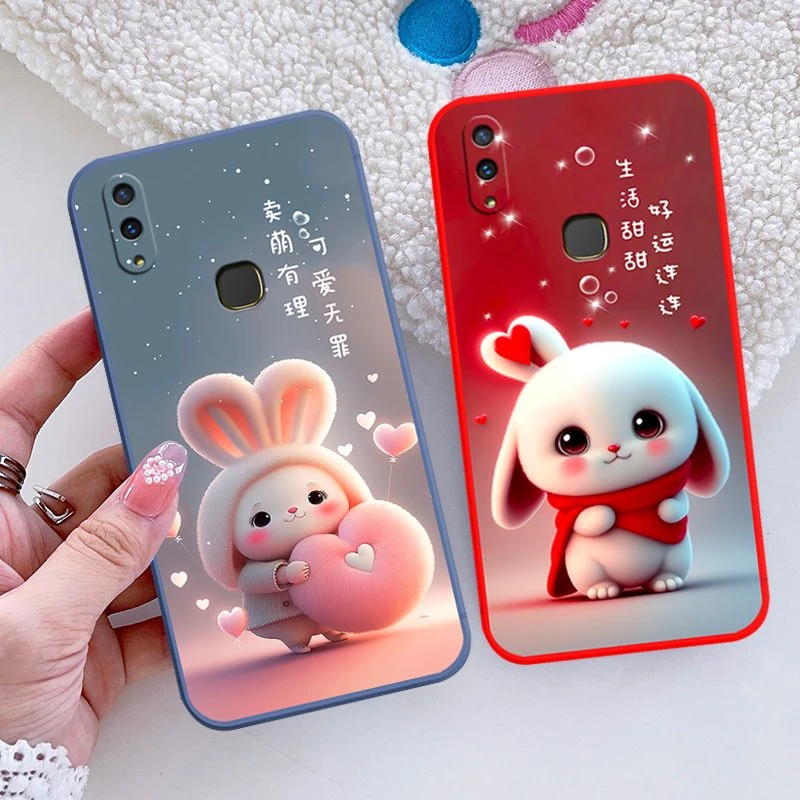 适用于vivo z3x手机壳V1730GA保护套硅胶磨砂防摔软壳网红女款