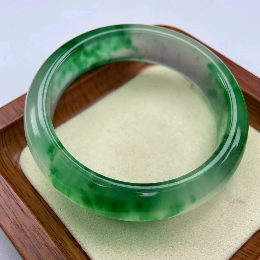 A435绿飘花手镯时尚百搭男女款多样发货其一