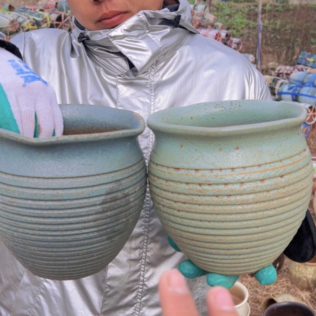 【闪购商品】紫砂花盆高19口19