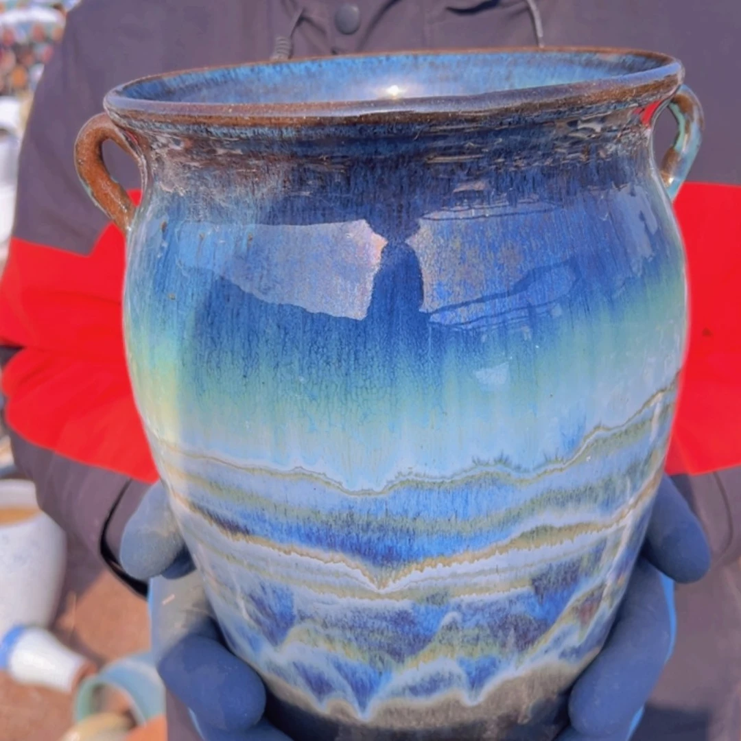 【闪购商品】紫砂花盆高27口20