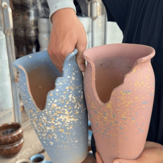 【闪购商品】紫砂花盆高25口14———-