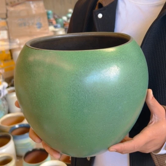 紫砂花盆高22口20———-