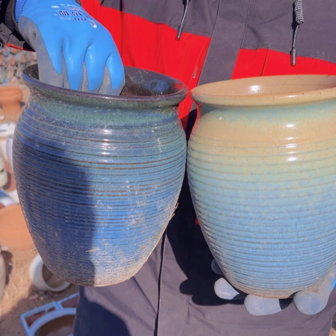 【闪购商品】紫砂花盆高21口16