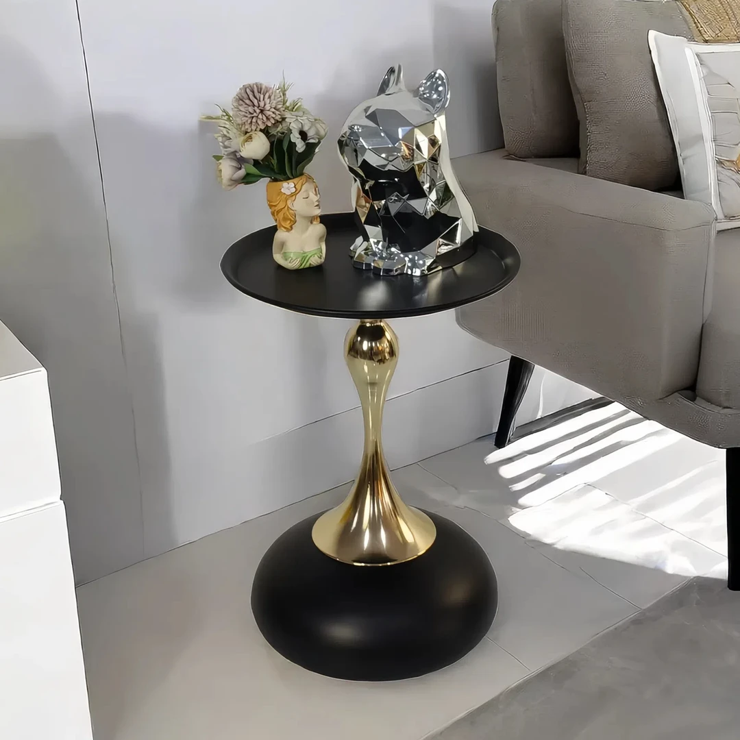 轻奢小茶几家用客厅沙发边几床头边几摆件简约个性美人鱼阳台角几