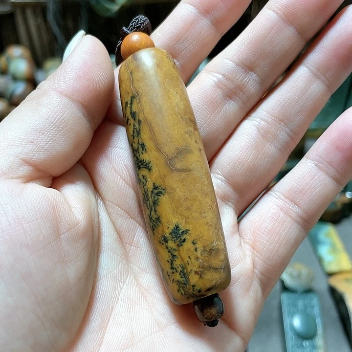 岫岩河磨玉（透闪石质玉）挂件未镶嵌