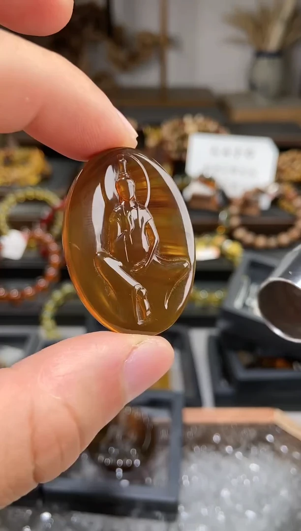 【闪购商品】琥珀颈饰未镶嵌悟道