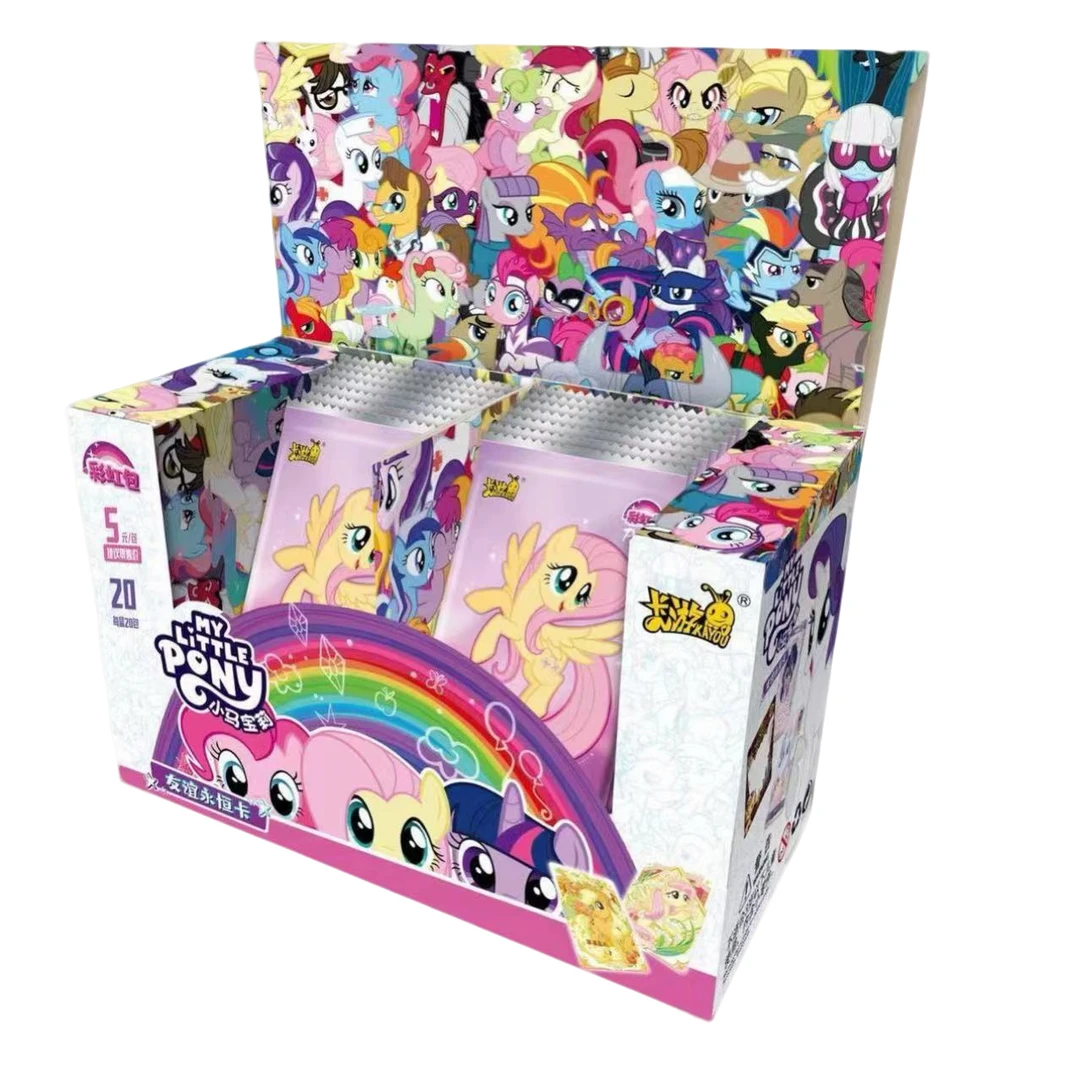 【彩虹向前冲】小马宝莉卡游彩虹三弹潮玩盲盒收藏卡牌-代拆