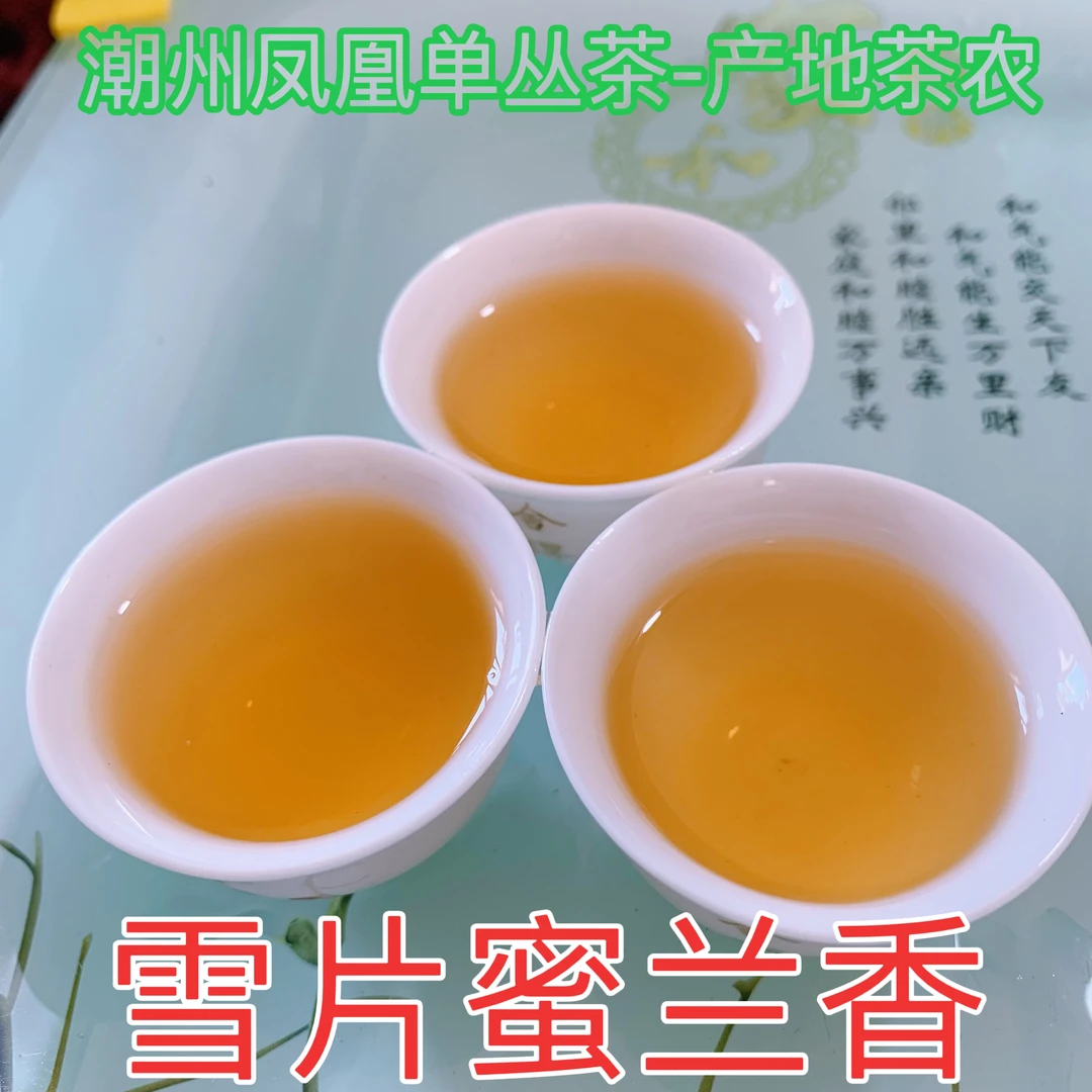 【茶农】雪片蜜兰香半斤/1斤清香型凤凰单枞茶潮州工夫茶产地直销