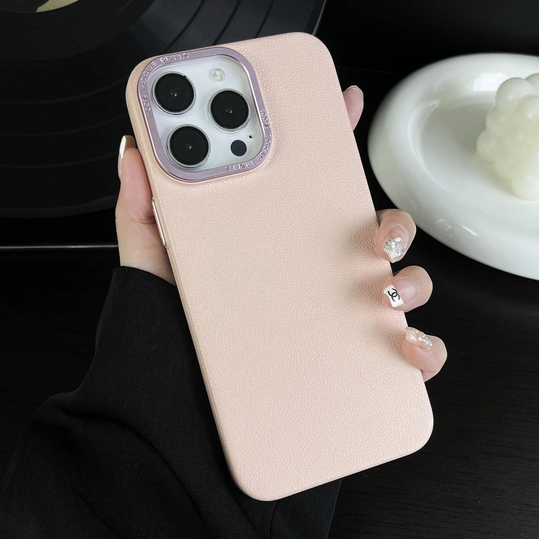 苹果13磁吸荔枝皮革15promax肤感磨砂iPhone14金属高级感12手机壳