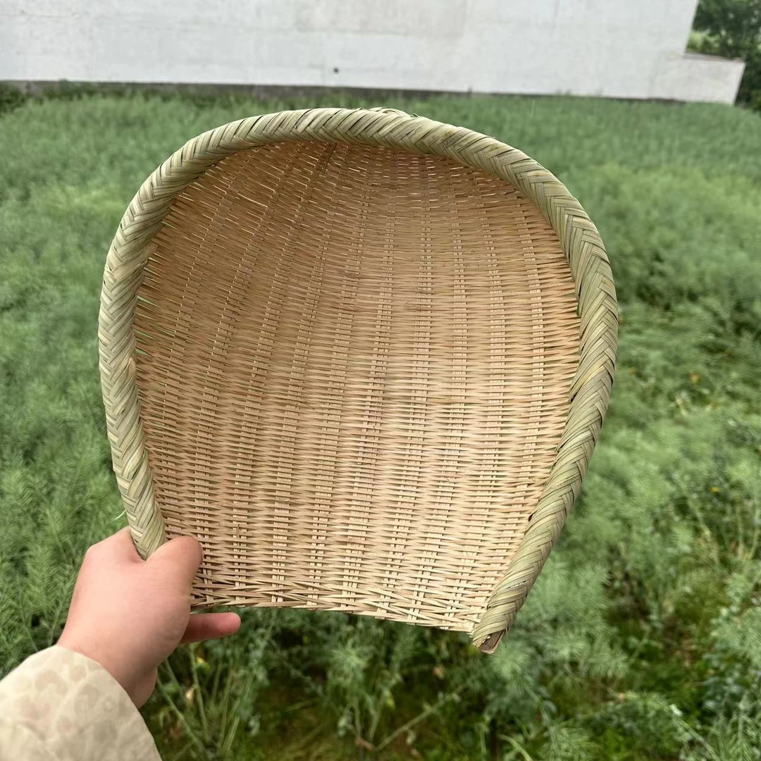 精编青竹开口筲箕尺寸25厘米