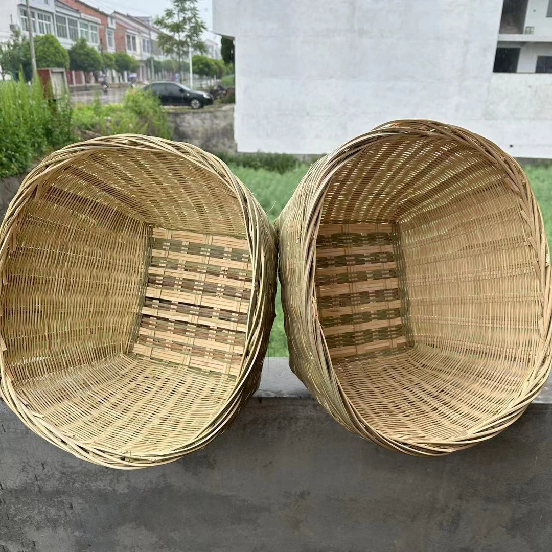 青竹箩筐福利41*22厘米买一送一