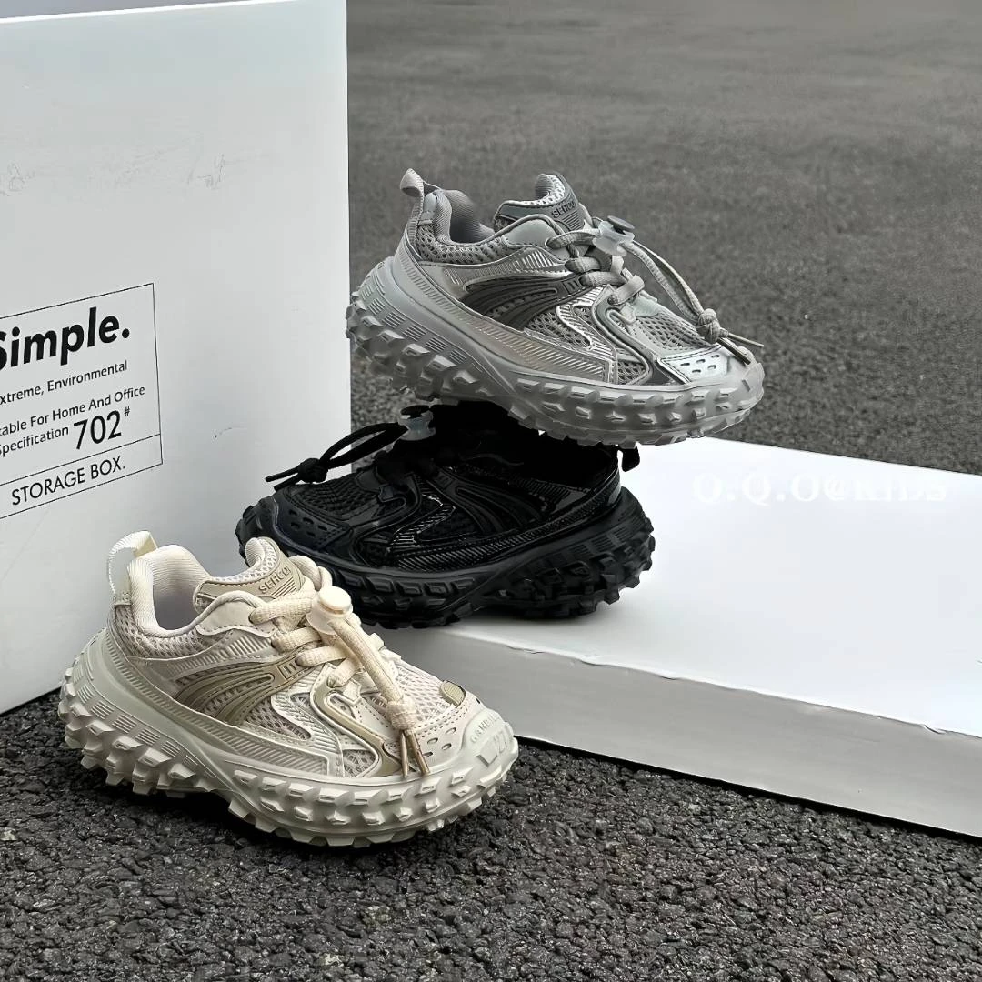 运动鞋儿童6-12岁春秋新款鞋子潮款跑步大童宝宝跑鞋男童透气网面