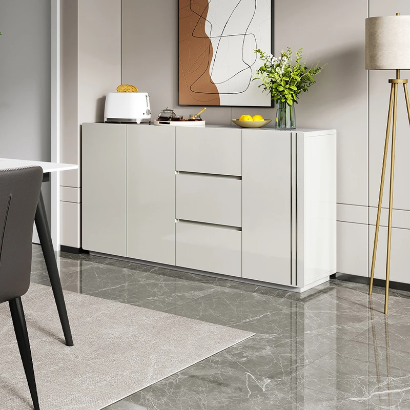 全友家居现代简约玄关柜储物靠墙一体餐边柜客厅厨房收纳备餐碗柜