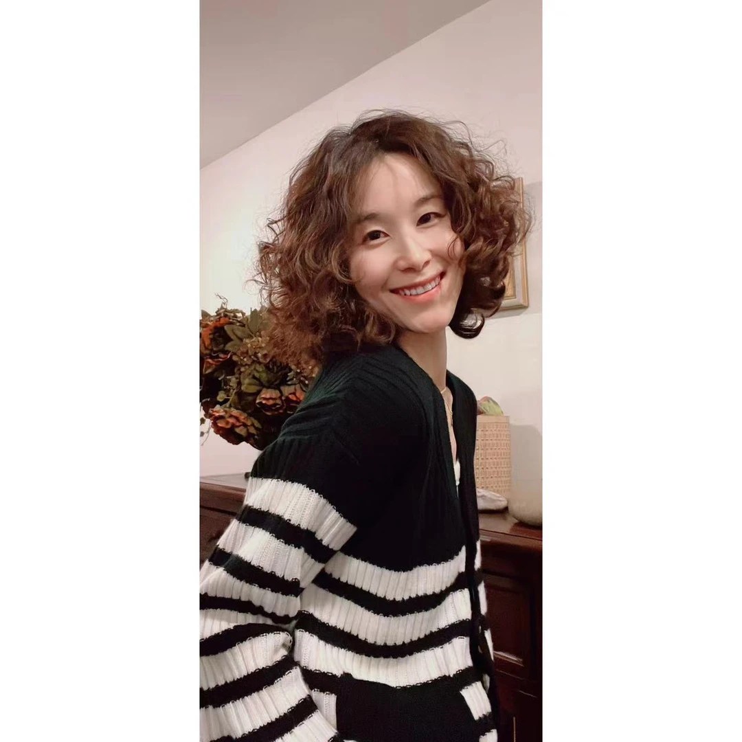 “黑白条开衫”经典条纹坑条百搭时尚针织V领开衫撞色长袖毛衣