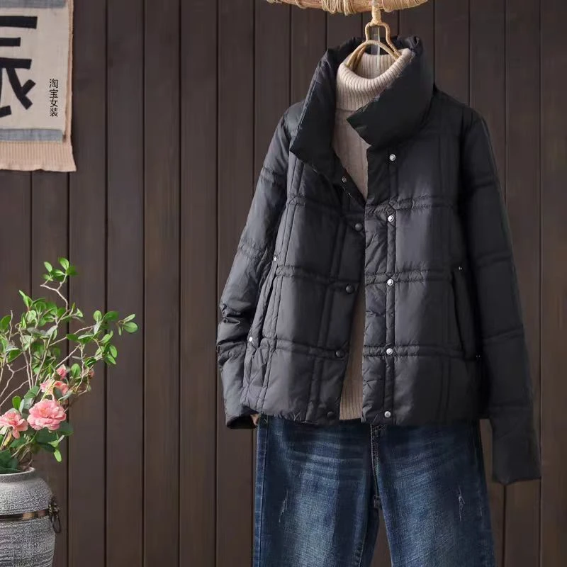 【小妹轻奢女装】欧版时尚轻奢女士羽绒服2308