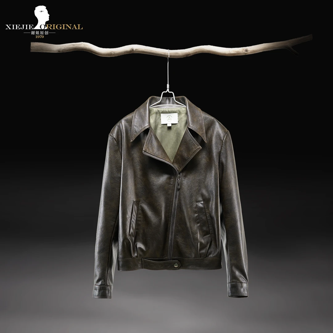 【谢姐专属】欧版时尚轻奢春秋2025爆款女士休闲潮流翻领外套26025