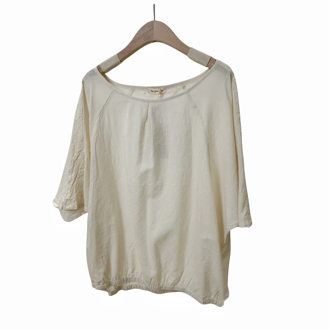 夏季新款轻薄宽松百搭衬衫女士打底衫高级感绣花短袖上衣别致小衫