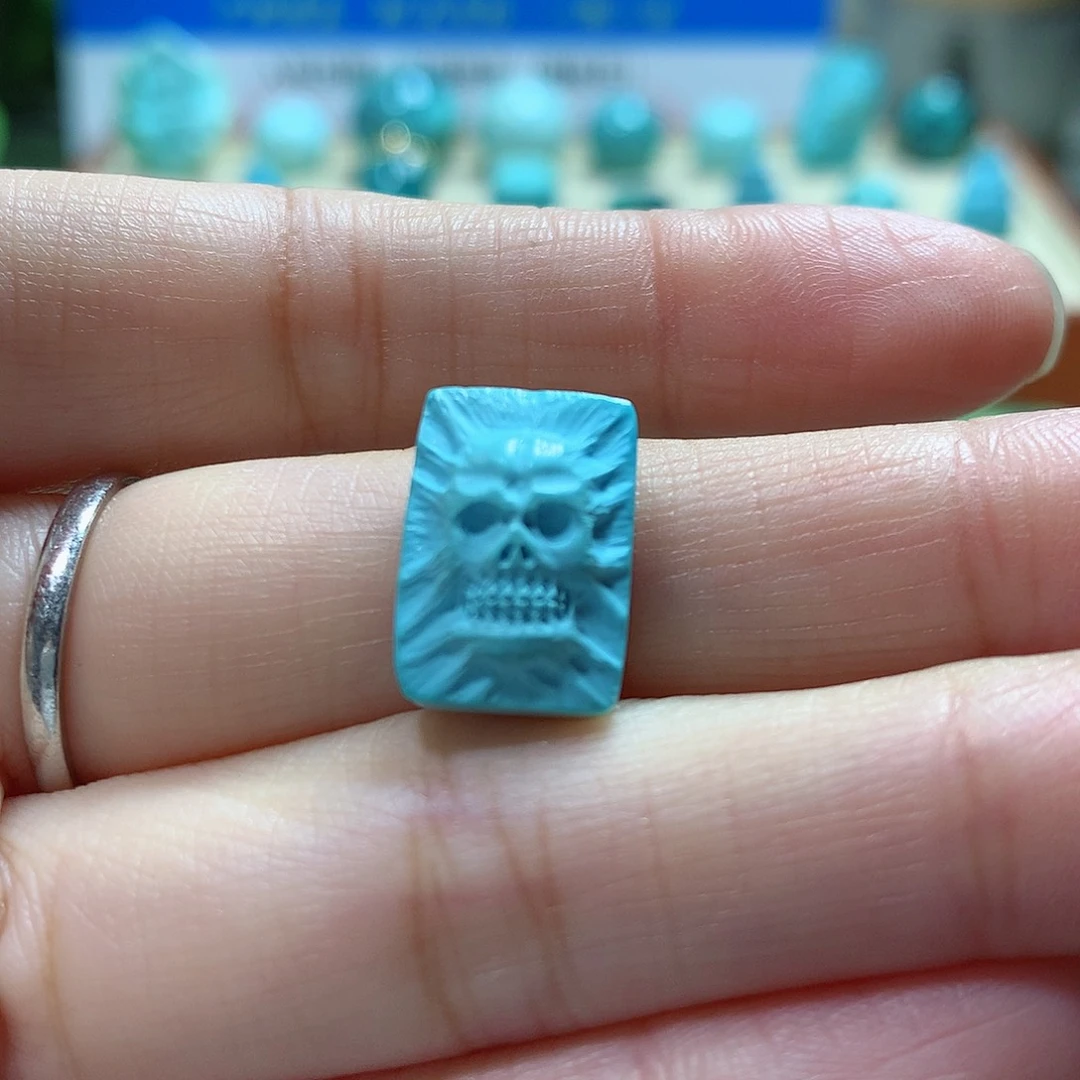 绿松石珠宝奇石未镶嵌