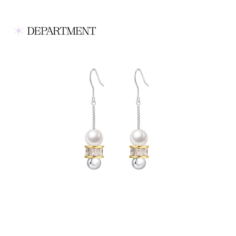 DEPARTMENT 铜合金耳饰 极限引力耳环小众经典轻奢精致简约时尚