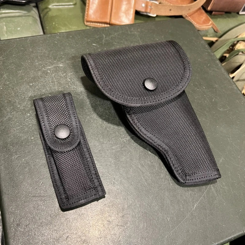 正品黑色两件套腰包全新库存