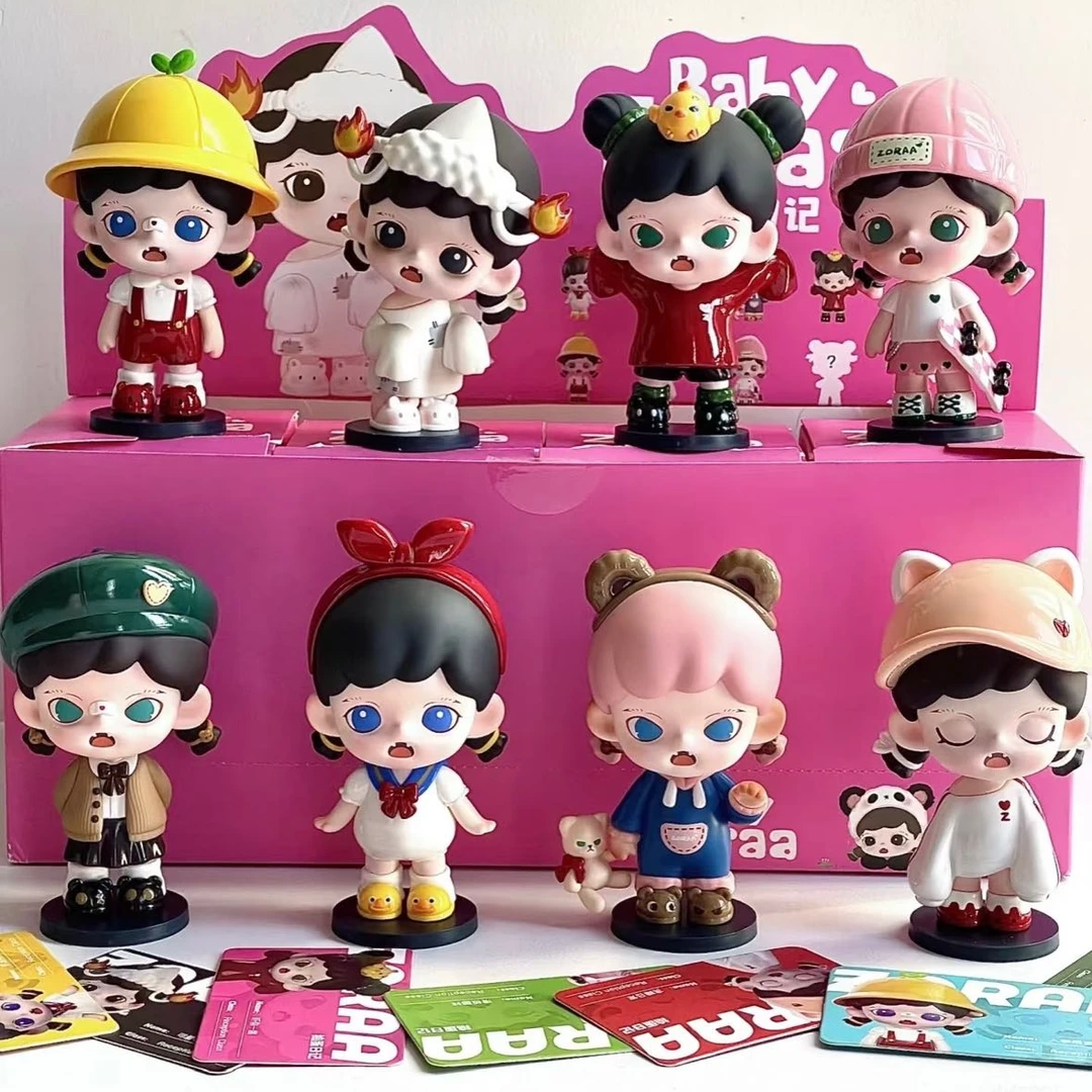 正版现货Baby Zoraa捣蛋日记系列盲盒新品潮玩礼物新品潮流摆件