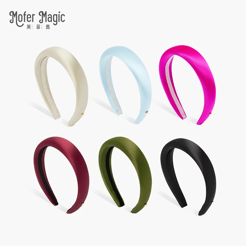 mofermagic升级版桑蚕丝头箍潮色发箍高级感高颜值公主发饰