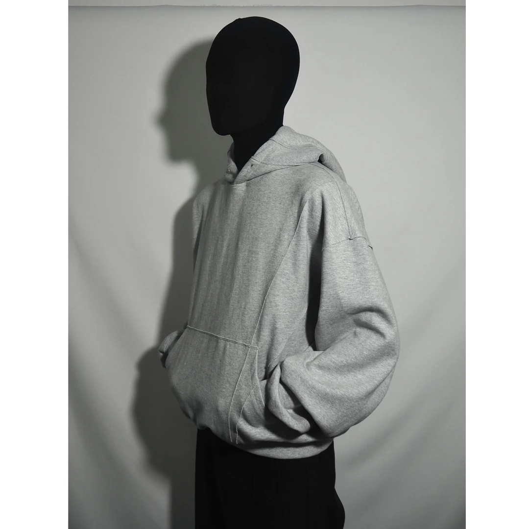AFterTaste “Drop 2”Boxy Hoodie廓形连帽螺纹BOXY卫衣