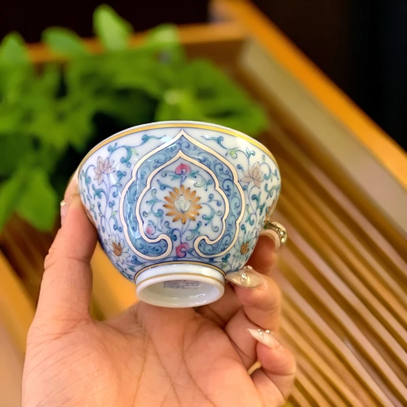 冉月观隐缠枝如意