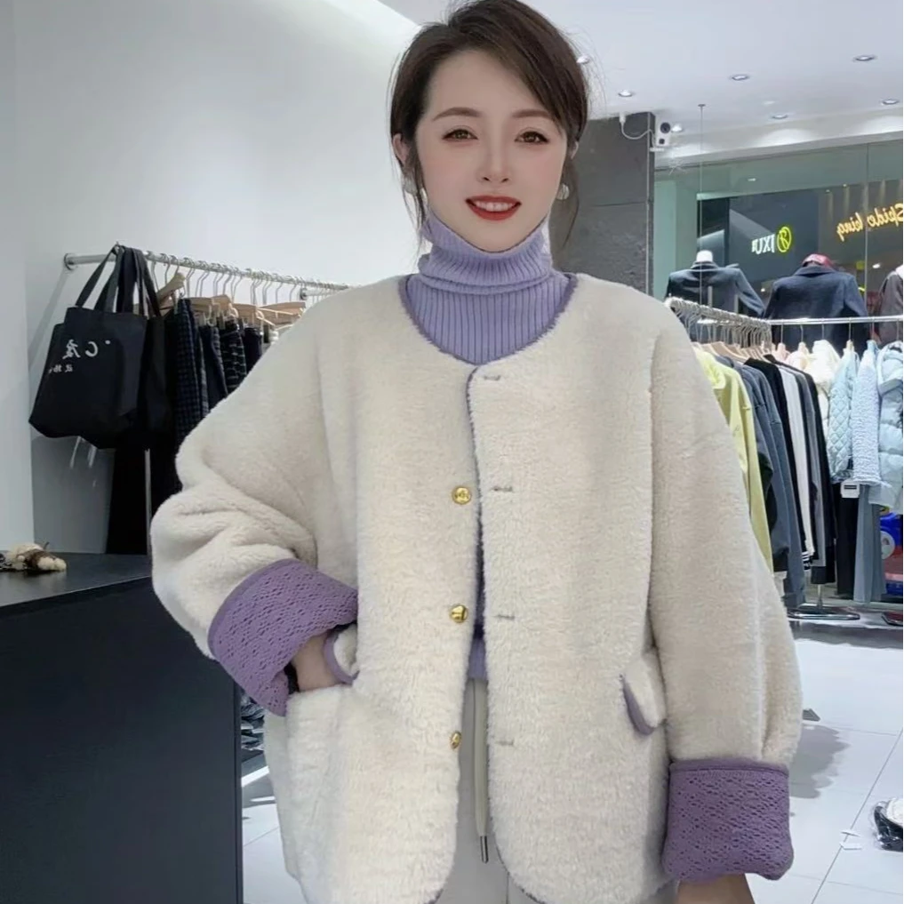 1988 STUDIO•法式温柔小香风毛毛外套