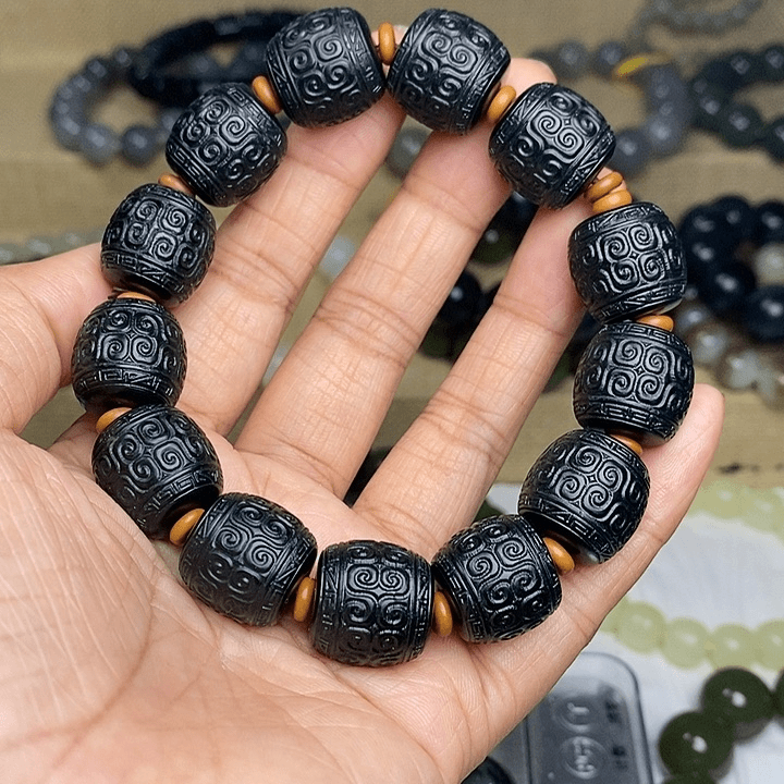 和田玉手链未镶嵌