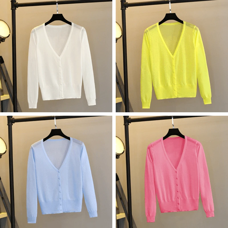 防晒开衫薄款女夏搭配吊带外搭罩衫披肩配裙子的上衣冰丝针织外套