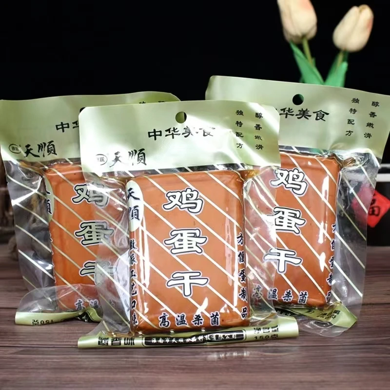 天顺鸡蛋干150g炒菜凉拌火锅拌料酱香味卤香味非豆腐干整箱批发