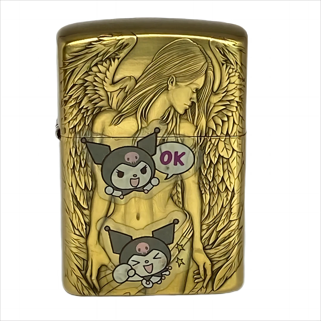 佐罗【美女野兽】双面3D立体浮雕/902S盔甲机/煤油打火机/防风