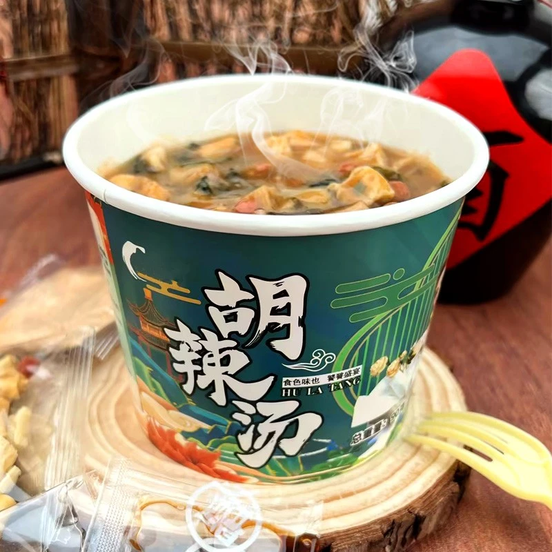 河南胡辣汤免煮胡辣汤速食汤酸辣汤汤头浓郁风味搭配鲜辣美味方便