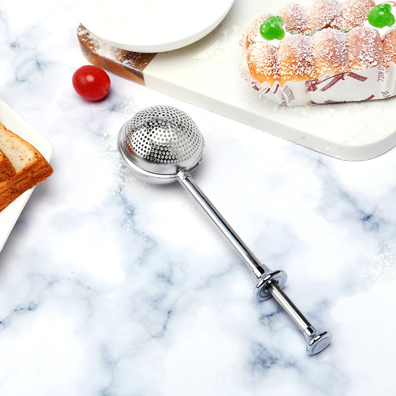 不锈钢面粉筛可可粉糖粉咖啡粉过滤小筛子家用烘焙筛子筛粉器