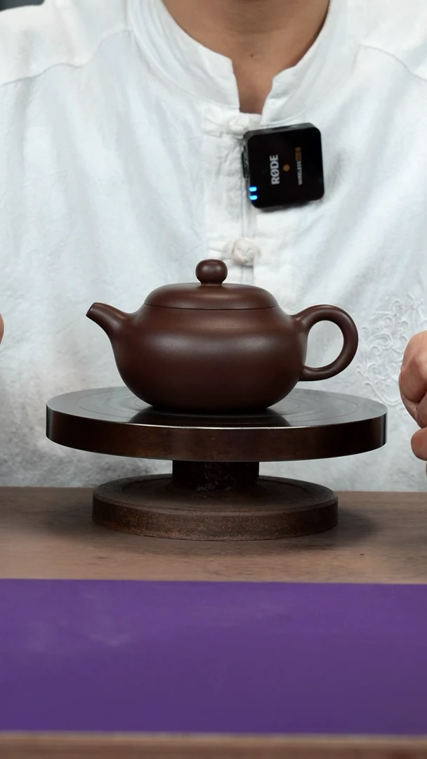 【闪购商品】紫砂茶壶紫泥婉玉