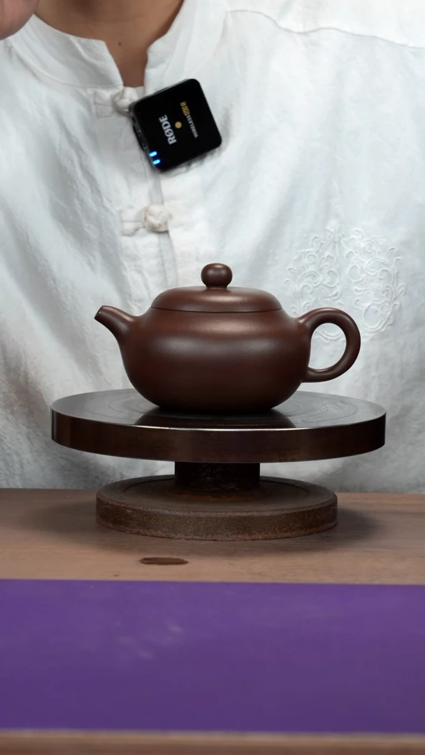 【闪购商品】紫砂茶壶紫泥婉玉