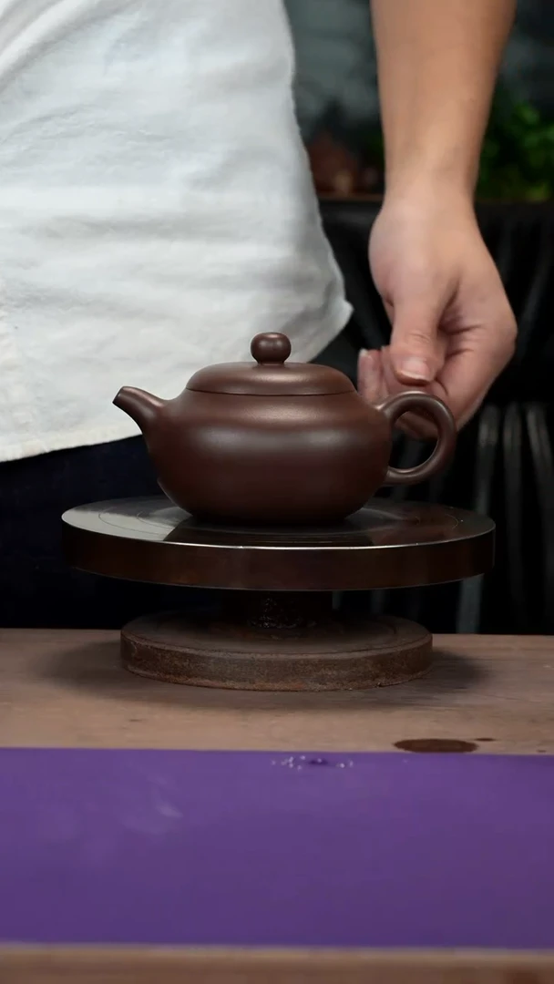 【闪购商品】紫砂茶壶紫泥婉玉