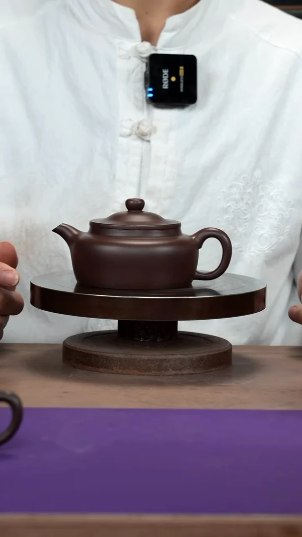 【闪购商品】紫砂茶壶紫泥笠帽