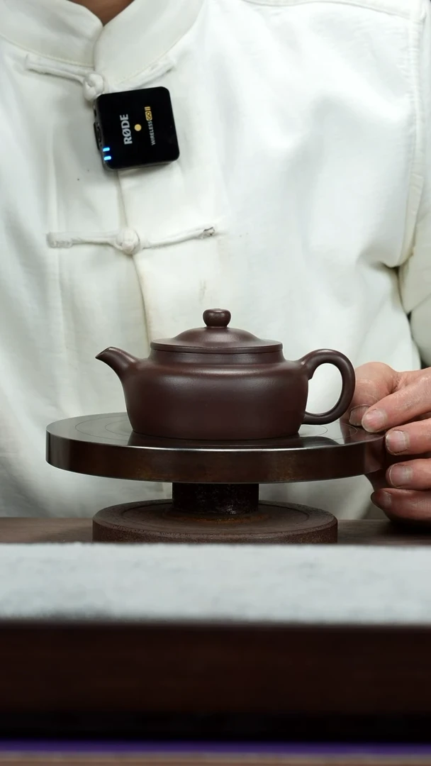 【闪购商品】紫砂茶壶紫泥笠帽