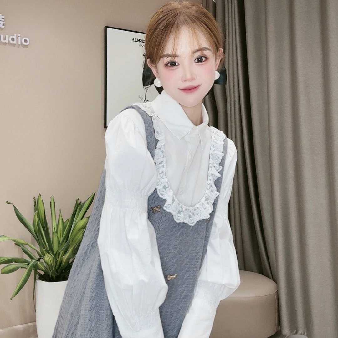 【梦境童话】孕妇装秋装新款减龄孕妇装春秋孕妇裙大码女装套装裙子