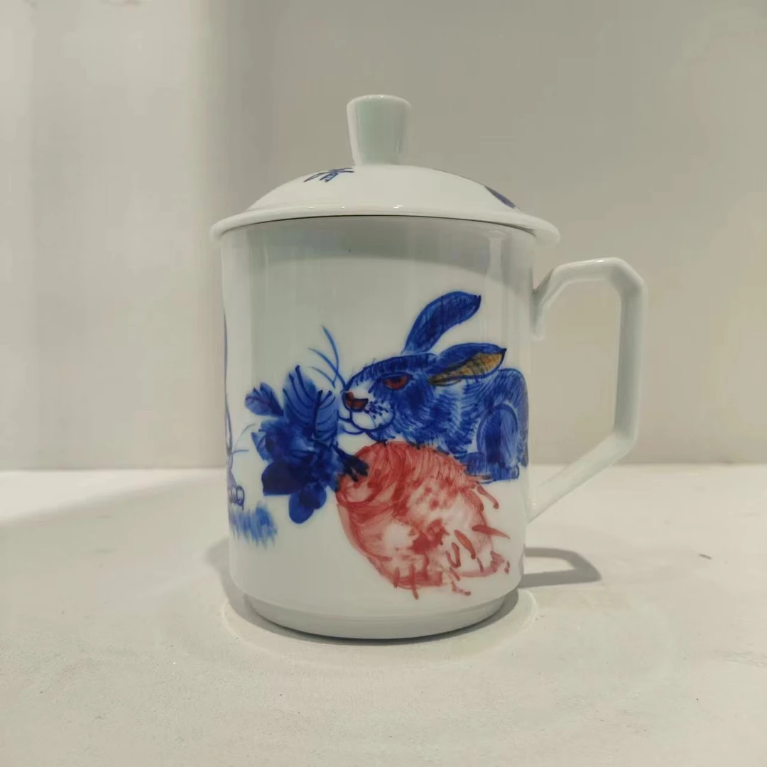 纯手工手绘包乃运办公杯01